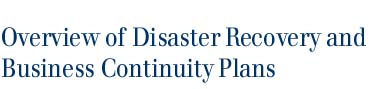 Business Continuity